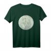 Katzenkopf im Mond Astronomie T-Shirt - Perfektes Geschenk für Katzen- und Weltraumfans zu Weihnachten, Halloween oder Geburtstag