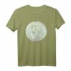 Katzenkopf im Mond Astronomie T-Shirt - Perfektes Geschenk für Katzen- und Weltraumfans zu Weihnachten, Halloween oder Geburtstag