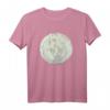 Katzenkopf im Mond Astronomie T-Shirt - Perfektes Geschenk für Katzen- und Weltraumfans zu Weihnachten, Halloween oder Geburtstag