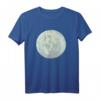 Katzenkopf im Mond Astronomie T-Shirt - Perfektes Geschenk für Katzen- und Weltraumfans zu Weihnachten, Halloween oder Geburtstag