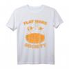 Flat Mars Society Shirt mit Globus und Planeten - Flache Erde Theorie, Sarkastisches Weltraum Forscher T-Shirt, Geschenk für Wissenschaftler & Sci-Fi Fans