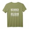 Science Flies You To The Moon Sarcastic Atheist T-Shirt – Humoriges Statement gegen Religion für Skeptiker, Freidenker & Anti-Theisten