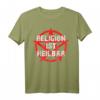 Religion ist heilbar Pentagramm Atheist T-Shirt - Provokantes Satan Motiv für Atheisten, Antichristen & Religionskritiker