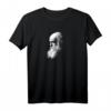 HapOwl T-Shirt mit Portrait Evolution & Atheist-Design – Persönliches Geschenk für Männer