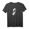 HapOwl T-Shirt mit Portrait Evolution & Atheist-Design – Persönliches Geschenk für Männer