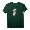HapOwl T-Shirt mit Portrait Evolution & Atheist-Design – Persönliches Geschenk für Männer