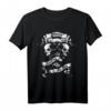 Atheist Nothing To Die For Design - Anti-Religion T-Shirt mit gotischem Stil, Schädelgrafik und Schriftrollen – Perfektes Geschenk für Humanisten und Skeptiker