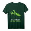 Actually I'm An Atheist Lustiges Praying Mantis T-Shirt – Humorvolles Statement für Atheisten