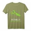 Actually I'm An Atheist Lustiges Praying Mantis T-Shirt – Humorvolles Statement für Atheisten