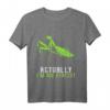 Actually I'm An Atheist Lustiges Praying Mantis T-Shirt – Humorvolles Statement für Atheisten