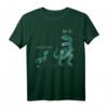 Funny Atheist Gift - Dad does God Exist Dinosaur T-Shirt mit Papa & Baby Dinosaurier Motiv für Geburtstage, Weihnachten & mehr