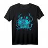 Fliegendes Spaghettimonster Pastafari FSM Atheist Retro T-Shirt – Vaporwave & 80er/90er Jahre Style für Glaubens- und Sozialbewegungsliebhaber