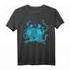 Fliegendes Spaghettimonster Pastafari FSM Atheist Retro T-Shirt – Vaporwave & 80er/90er Jahre Style für Glaubens- und Sozialbewegungsliebhaber
