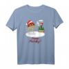 Frohe Feiertage! Lustiges FSM Christmas Atheist Agnostic T-Shirt - Humorvolles Weihnachtsgeschenk für Skeptiker und Humorliebhaber