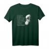 HapOwl Portrait Quote Evolution T-Shirt – Atheist Geschenk für Zoologiestudenten & Wissenschaftsliebhaber