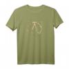 Atheismus Symbol Langarmshirt im Stil von da Vinci mit Vitruvian Mann – Geschenk für Atheisten, Humanisten und Skeptiker