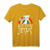 Nicht heute Jesus Anti Christ Satan Katzen T-Shirt – Gothic, Paranormal & Atheist Design für Fans von Death Metal, Satanismus & Verborgenem