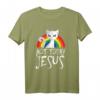Nicht heute Jesus Anti Christ Satan Katzen T-Shirt – Gothic, Paranormal & Atheist Design für Fans von Death Metal, Satanismus & Verborgenem
