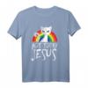 Nicht heute Jesus Anti Christ Satan Katzen T-Shirt – Gothic, Paranormal & Atheist Design für Fans von Death Metal, Satanismus & Verborgenem