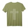 Liegen Kreuz Atheist T-Shirt – Anti-Religion Geschenk für Atheisten, Agnostiker & Anti-Christentum Liebhaber