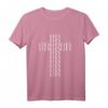 Liegen Kreuz Atheist T-Shirt – Anti-Religion Geschenk für Atheisten, Agnostiker & Anti-Christentum Liebhaber