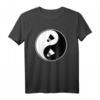 Yin Yang Badminton Sport T-Shirt - Spirituelle Buddhistische Zhen Bekleidung für Männer, Frauen & Kinder