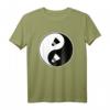 Yin Yang Badminton Sport T-Shirt - Spirituelle Buddhistische Zhen Bekleidung für Männer, Frauen & Kinder