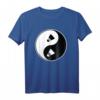 Yin Yang Badminton Sport T-Shirt - Spirituelle Buddhistische Zhen Bekleidung für Männer, Frauen & Kinder