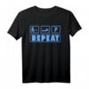 Essen Schlafen Handball T-Shirt - Perfektes Geschenk für Handballspieler, Trainer und Fans zu Weihnachten & Geburtstag