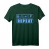 Essen Schlafen Handball T-Shirt - Perfektes Geschenk für Handballspieler, Trainer und Fans zu Weihnachten & Geburtstag