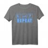 Essen Schlafen Handball T-Shirt - Perfektes Geschenk für Handballspieler, Trainer und Fans zu Weihnachten & Geburtstag