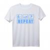 Essen Schlafen Handball T-Shirt - Perfektes Geschenk für Handballspieler, Trainer und Fans zu Weihnachten & Geburtstag