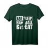 Essen Schlafen Handball T-Shirt – Geschenk für Handballer, Trainer & Fans, Ideal zu Weihnachten & Geburtstag