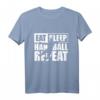 Essen Schlafen Handball T-Shirt – Geschenk für Handballer, Trainer & Fans, Ideal zu Weihnachten & Geburtstag