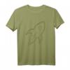 Rakete zum Ausmalen T-Shirt für Kinder – Kreatives T-Shirt zum Ausmalen mit Stoffstiften, individuell gestaltbar