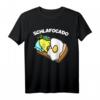 Schlafocado Avocado Schlafanzug Pyjama Nachthemd - Lustiges und kreatives Schlafshirt für Männer, Frauen und Teenager, perfektes Geschenk für Schlaf- und Bettliebhaber