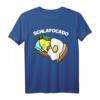 Schlafocado Avocado Schlafanzug Pyjama Nachthemd - Lustiges und kreatives Schlafshirt für Männer, Frauen und Teenager, perfektes Geschenk für Schlaf- und Bettliebhaber