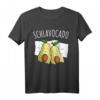 Avocado Schlafshirt - Bequemer Schlafanzug mit lustigem Avocado-Design, ideales Geschenk für Schlafmützen, Morgenmuffel & Avocado-Fans