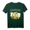 Avocado Schlafshirt - Bequemer Schlafanzug mit lustigem Avocado-Design, ideales Geschenk für Schlafmützen, Morgenmuffel & Avocado-Fans