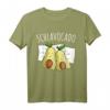 Avocado Schlafshirt - Bequemer Schlafanzug mit lustigem Avocado-Design, ideales Geschenk für Schlafmützen, Morgenmuffel & Avocado-Fans