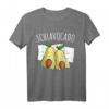Avocado Schlafshirt - Bequemer Schlafanzug mit lustigem Avocado-Design, ideales Geschenk für Schlafmützen, Morgenmuffel & Avocado-Fans