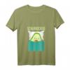 Damen Avocado Schlafanzug Pyjama mit V-Ausschnitt – Lustige und bequeme Nachtwäsche für Avocado-Liebhaber & Pyjama-Fans