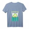 Damen Avocado Schlafanzug Pyjama mit V-Ausschnitt – Lustige und bequeme Nachtwäsche für Avocado-Liebhaber & Pyjama-Fans