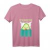 Damen Avocado Schlafanzug Pyjama mit V-Ausschnitt – Lustige und bequeme Nachtwäsche für Avocado-Liebhaber & Pyjama-Fans
