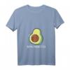 Damen Schlavocado Avocado Schlafshirt – Lustiger Pyjama mit V-Ausschnitt für gemütliche Nächte