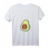 Damen Schlavocado Avocado Schlafshirt – Lustiger Pyjama mit V-Ausschnitt für gemütliche Nächte
