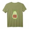 Zwillinge Mamacado veganes Schwangerschafts-T-Shirt mit Avocado Design – Humorvolles Motiv für werdende Zwillingsmütter, vegan und vegetarisch