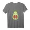 Zwillinge Mamacado veganes Schwangerschafts-T-Shirt mit Avocado Design – Humorvolles Motiv für werdende Zwillingsmütter, vegan und vegetarisch