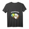 Damen Schlafocado Avocado Schlafanzug Pyjama Nachthemd mit V-Ausschnitt – Lustiges und bequemes Schlafshirt für Veganer, Vegetarier und Schlafliebhaber, perfektes Geschenk