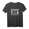 Damen T-Shirt Backen - Meine Leidenschaft Geschenk für Konditorin, Hobbybäckerin & Backfan zum Geburtstag